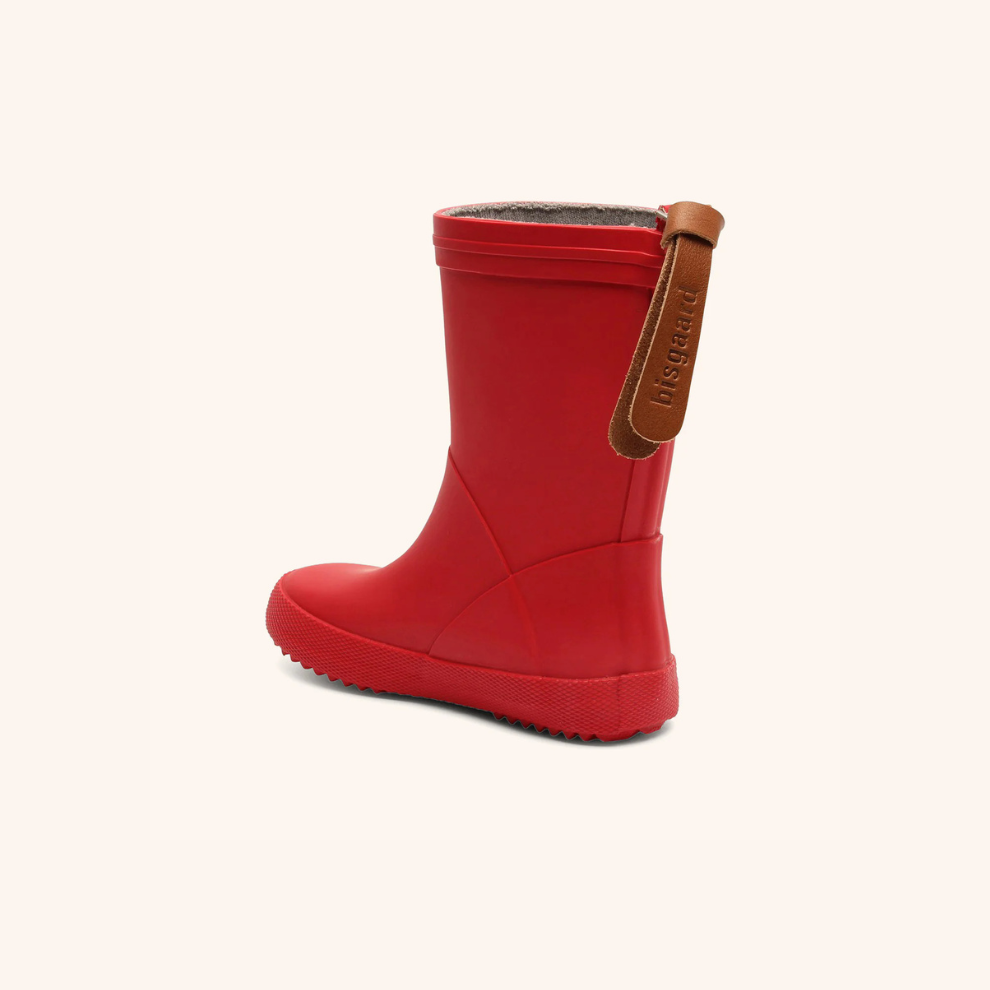Natuurrubber regenlaars Star - Rood/Red - Bisgaard - productfoto - afbeelding 2