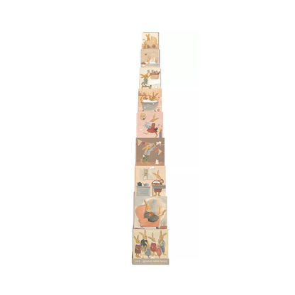 Stapelturm - Hasenfamilie - FSC-Karton - Egmont Toys