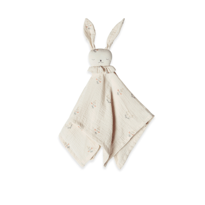 Knuffeldoekje konijn - Biologisch katoen - Muslin Bunny - La Fraise Print - Garbo&Friends