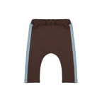 Baggy Sweatpants Pax - Chocolate Brown - Organic Cotton - Riffle Amsterdam
