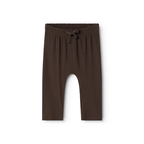 Babybroek Pico met trekkoord - Biologisch katoen & modal - Dark Roast - MarMar Copenhagen - productfoto - afbeelding 2
