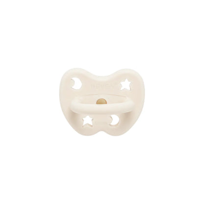 HEVEA - Pacifier Milky White Round - Teat - 100% natural rubber - 100% plastic-free