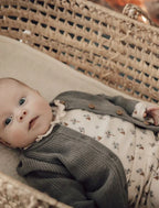 Wollen onderlegger - Matrasbeschermer wieg en kinderwagen - Scheerwol - Beige - Alwero