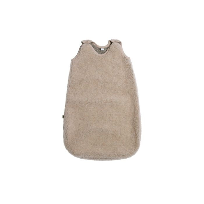 Alwero - Slaapzak zonder mouwen Light - Sand Brown - 100% wol - productfoto