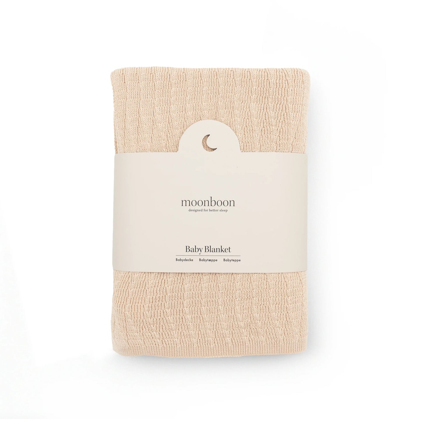 Baby blanket - Soft Baby Blanket - Organic cotton - Moonboon