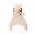 Knuffeldoekje Beer - Biologisch katoen & Linnen - Doudou Bear - GOTS - Moonie - productfoto