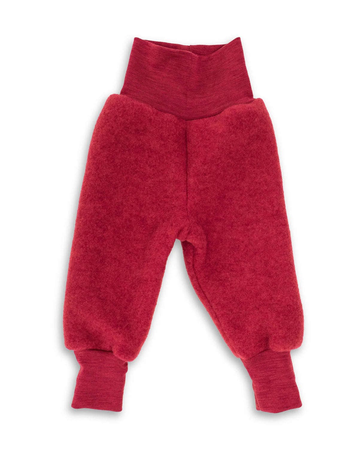 Pantalon en polaire de laine mérinos - 100 % laine - Nature/Blanc - Engel Natur