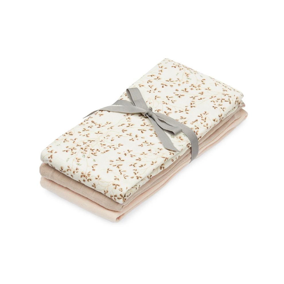 CamCam Copenhagen - Muslin Cloth (3-pack) - Lierre - Hydrofiele doeken - GOTS