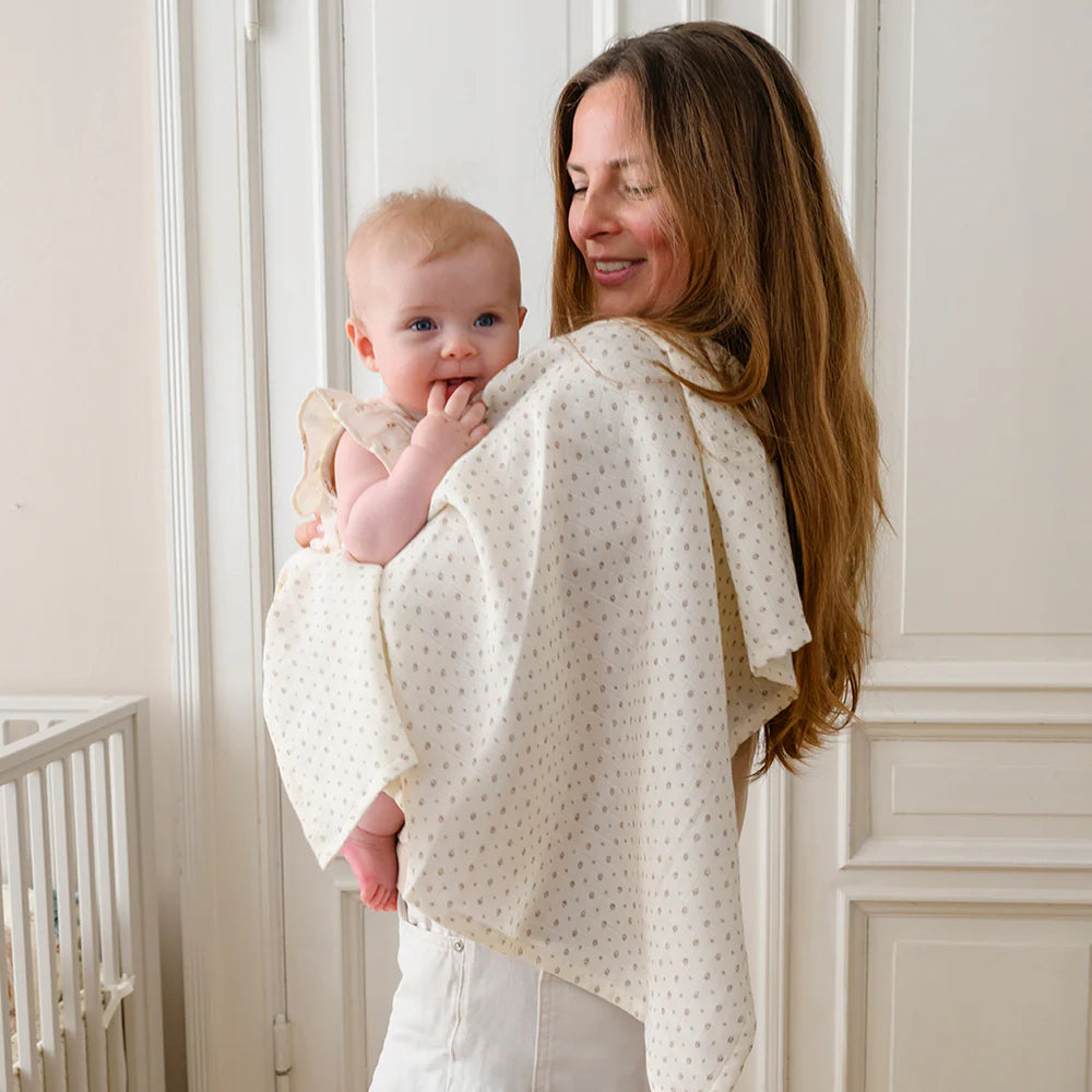 Swaddle Rowan - 120x120 cm - 100% Organic Cotton - GOTS - CamCam Copenhagen