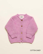 Gilet tricoté Inga - Cardigan sans coutures – Laine mérinos – HVID