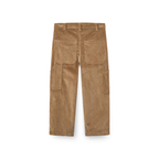 Corduroy cargo broek - Brown - Biologisch katoen - Copenhagen colors achterkant