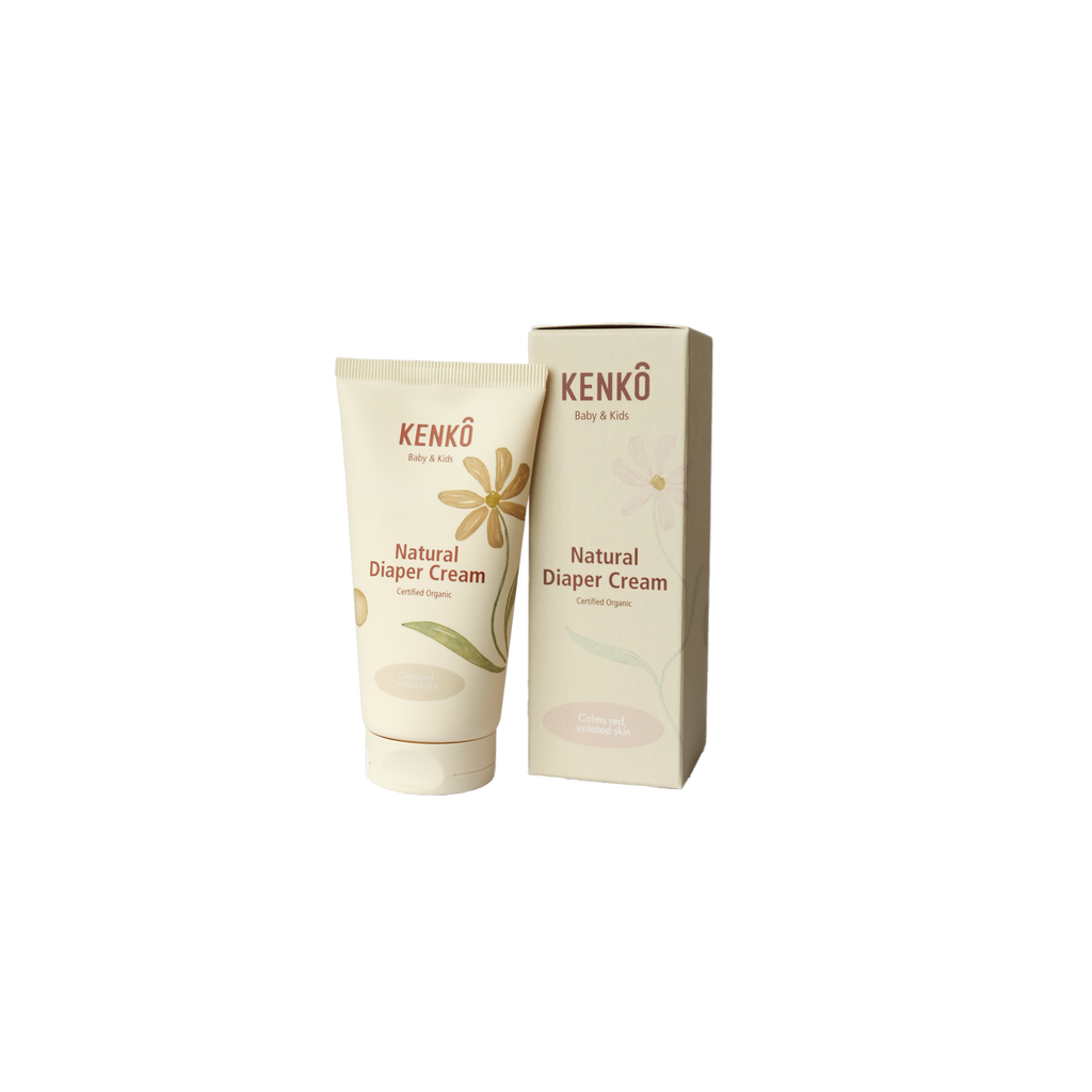 Natural Diaper Cream - Non nano zinkoxide - Tube - Organic - Kenkô - verpakking