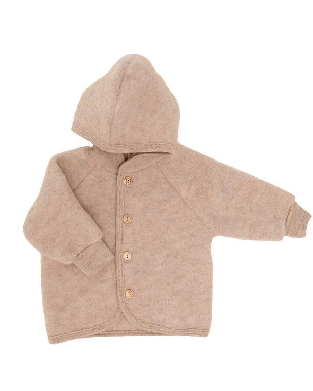 Jacket wool fleece - Organic merino wool - Engel Natur