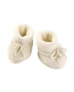 Slofjes met koordje - Wol fleece - Biologisch merino wol - Engel Natur - productfoto - afbeelding 2