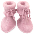 Slofjes met koordje - Wol fleece - Biologisch merino wol - Engel Natur - productfoto - afbeelding 5