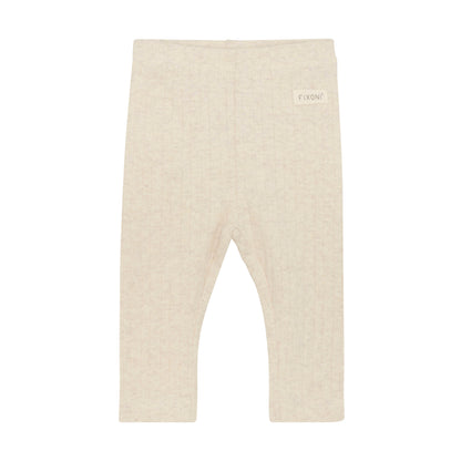 Fixoni - Leggings Melange - Rib - 100% katoen