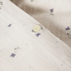 Garbo & Friends - Muslin Bed Set Junior - Viola - Dekbedovertrek Junior - knoopsluiting