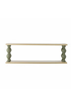 Bibiola Shelf Multi – Bloomingville MINI: wandplank recht van voren op een witte achtergrond.