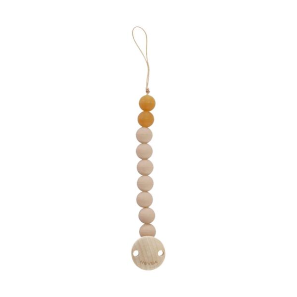 Pacifier Clip - Natural rubber - Sandy nude - Hevea
