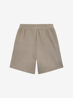 Korte broek - Biologisch katoen/mousseline - Bruin/Moon Rock - Huttelihut achterkant