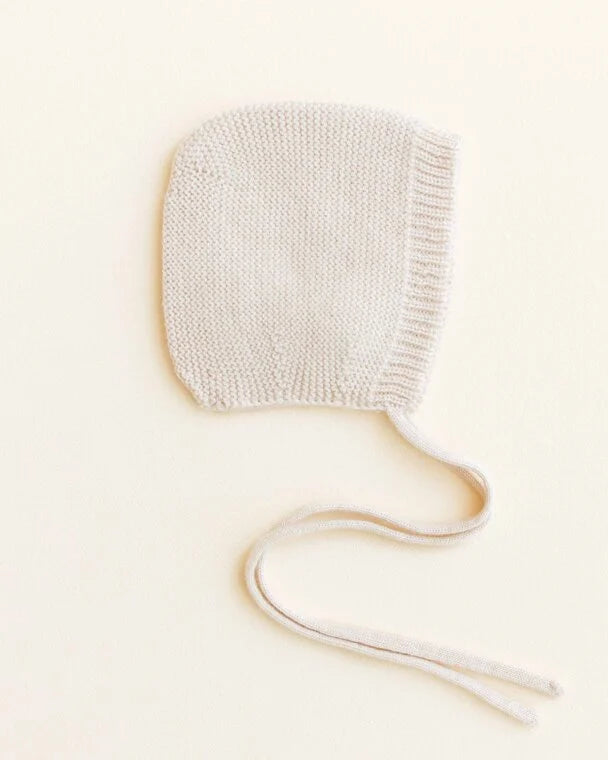 Bonnet Dolly - Baby Strikmutsje - Merinowol - HVID - productfoto - afbeelding 10