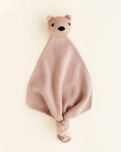 Knuffeldoekje Teddy Tokki - Merinowol - HVID
