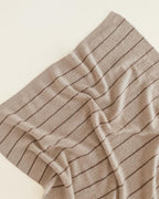 Couverture Harry - Laine mérinos - Sable/Moka - Hvid Ajouter à la liste de souhaits ci-dessus