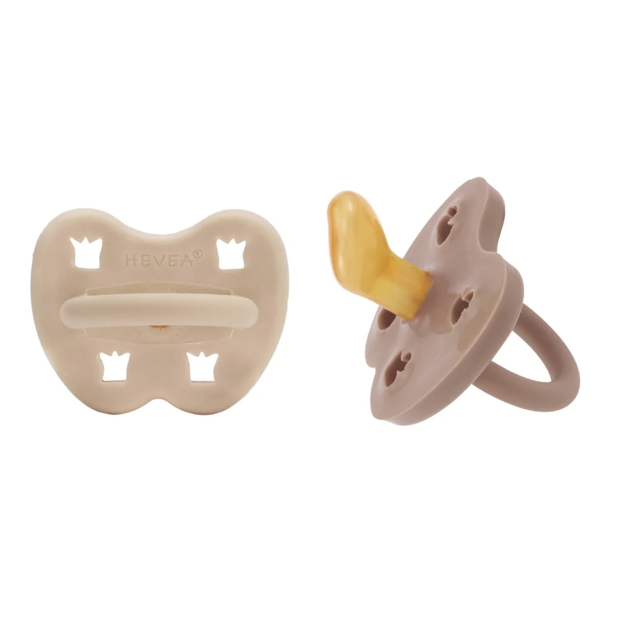 Schnuller - Naturkautschuk - 3-36 Monate - 2er-Pack - kiefergerecht - Hevea