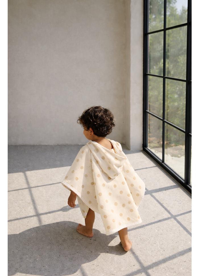 Baby and children's bath poncho - Terry/cotton - Mrs Ertha