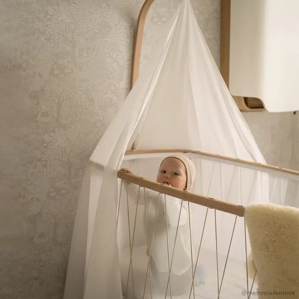 KANO Bed Arrow - Houten Hemelboog voor KUMI Cradle & KIMI Bed - Beech Wood - Charlie Crane - productfoto - afbeelding 4