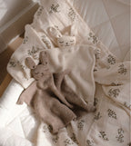 Gebreid knuffeldoekje - Alpaca wol - Bunny/Konijn - Sand - Main Sauvage - productfoto - afbeelding 3