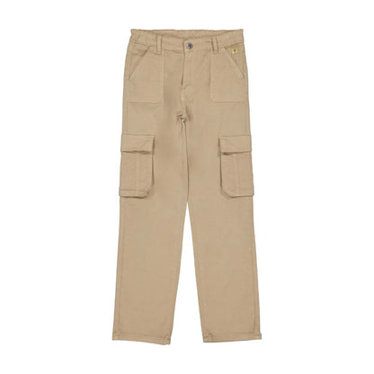 Cargobroek Tyler - Katoen - Sand/beige - Levv voorkant