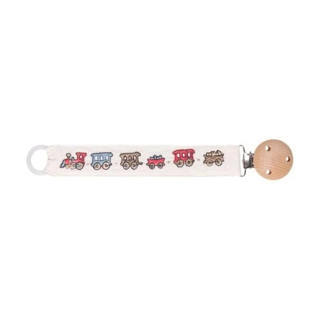 Schnullerband Alo mit gestickten Teddybären - Teddybears Embroidery - MarMar Copenhagen