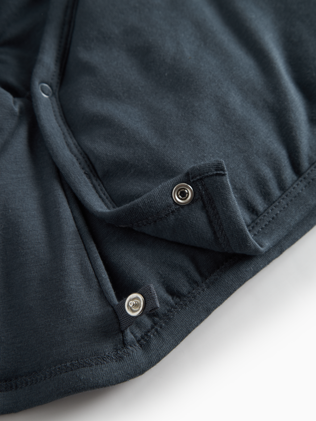 MarMar Copenhagen Rex Modal Padded Jacket Jasje met Capuchon en Omvouwbare Mouwen TENCEL™ Modal en Biologisch Katoen knoopsluiting blue