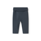MarMar Copenhagen Piva Pants – Zacht Modal Baby Broekje | 50% Biologisch Katoen & TENCEL™ Modal met Opvouwbare Rand blue donkerblauw navy