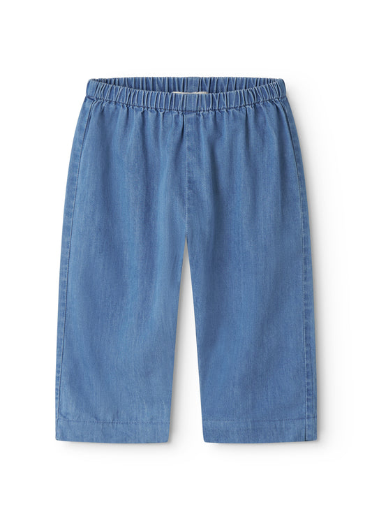 Broekje Panto - Katoen - Light denim/blauw - MarMar Copenhagen voor