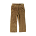 Corduroy broek Pluto - Biologisch katoen - Dark bronze - Marmar Copenhagen voorkant