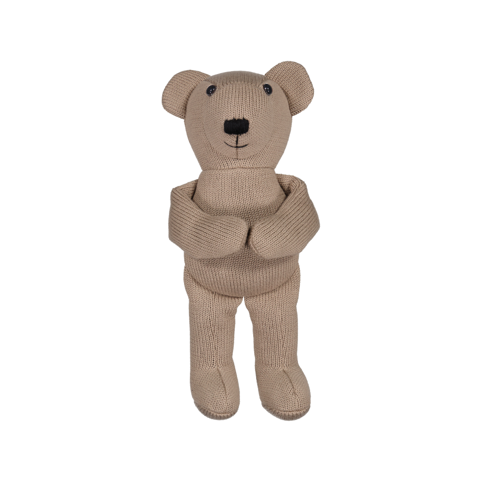 Knuffel beer - Modal katoen mix - Bruin - MarMar Copenhagen gesloten