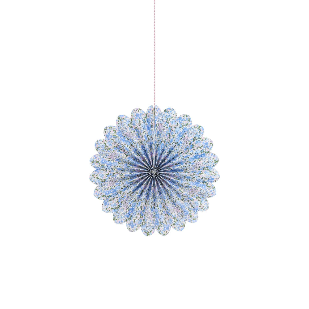 Meri Meri x Liberty Papier Pinwheel Decoraties – set van 6