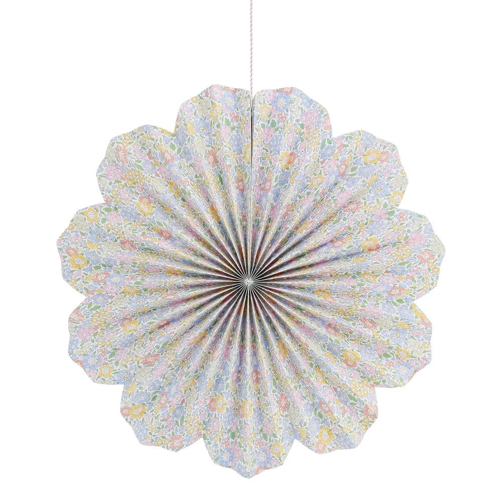 Meri Meri x Liberty Papier Pinwheel Decoraties – set van 6