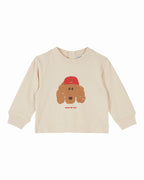 T-shirt Chien met hondenprint - Biologisch katoen - Farine - Émile et Ida