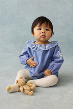 Combinaison Ilani – Light Blue Denim – 100 % coton biologique – Louise Misha