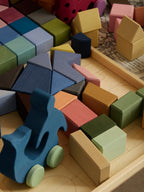 Houten bouwblokken – Countryside – Open-ended play – Raduga Grëz