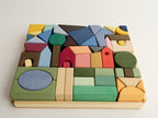 Houten bouwblokken – Countryside – Open-ended play – Raduga Grëz