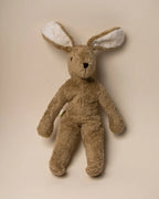 Floppy Tier Kuscheltier Groß – Hase – Biobaumwolle/Wolle – Beige – Senger Naturwelt