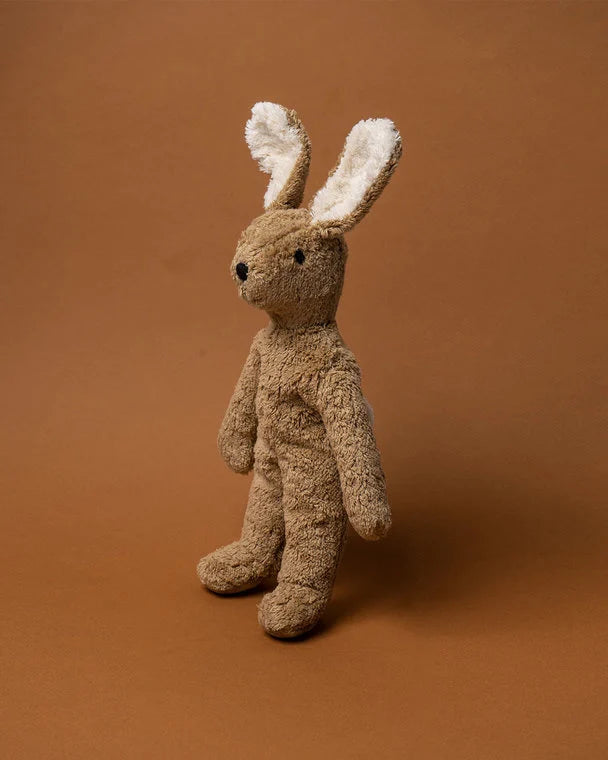 Floppy animal knuffel Small - Konijn - Biologisch katoen/wol - Beige - Senger Naturwelt - productfoto - afbeelding 3