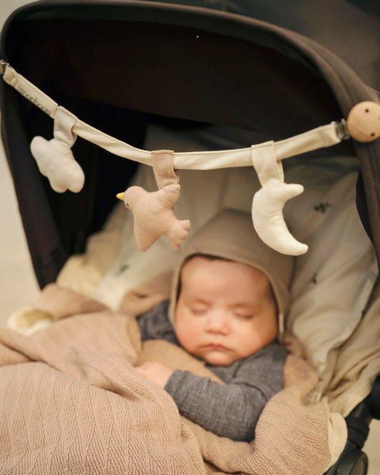 Pram Chain - Over the moon - 100% Organic Cotton - Moonboon x Hans Christian Andersen