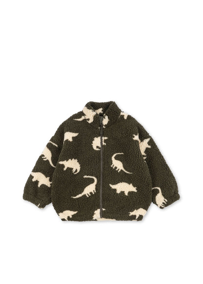 Jody Teddy Jacket GRS - Green/Dino - Konges Sløjd
