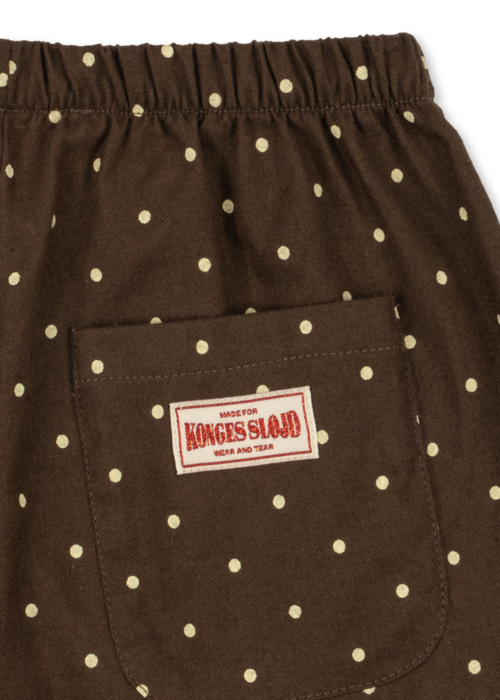 Broek Alfe - Cocoa Dot - Biologisch katoen - Konges Sløjd - productfoto - afbeelding 3