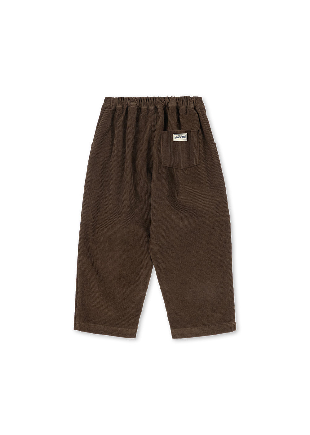 Pantalon en velours côtelé Remy – Noir ardoise – Coton biologique – Konges Sløjd